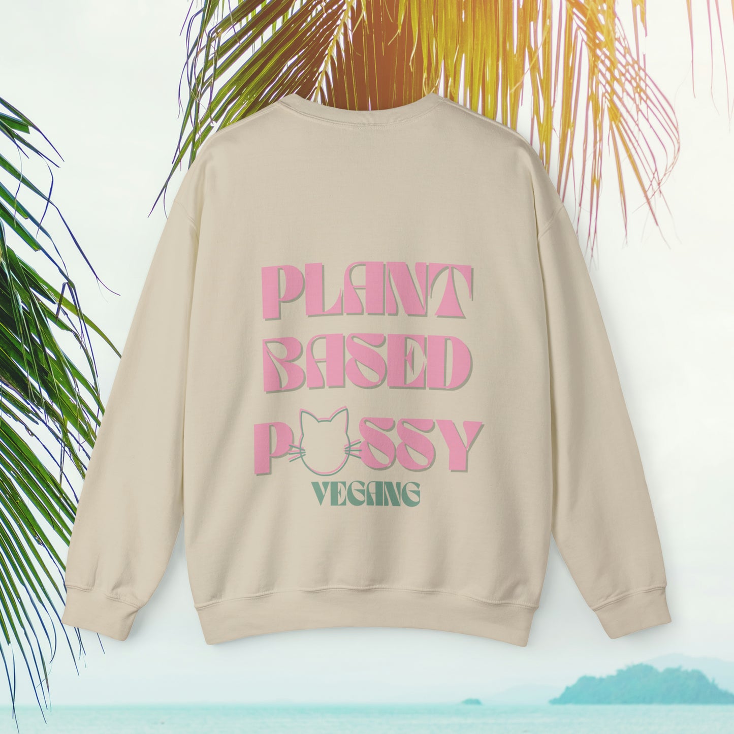 Plant-Based P*ssy Unisex Heavy Blend™ Crewneck Sweatshirt